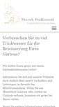 Mobile Screenshot of podkanski-brunnenbau.de